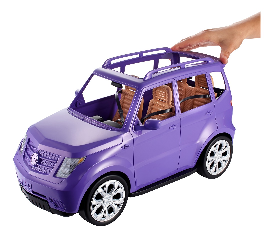 Внедорожник для кукол Barbie, фиолетовый  